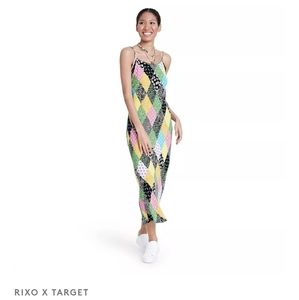 Rixo x Target Patchwork Dress Size XS